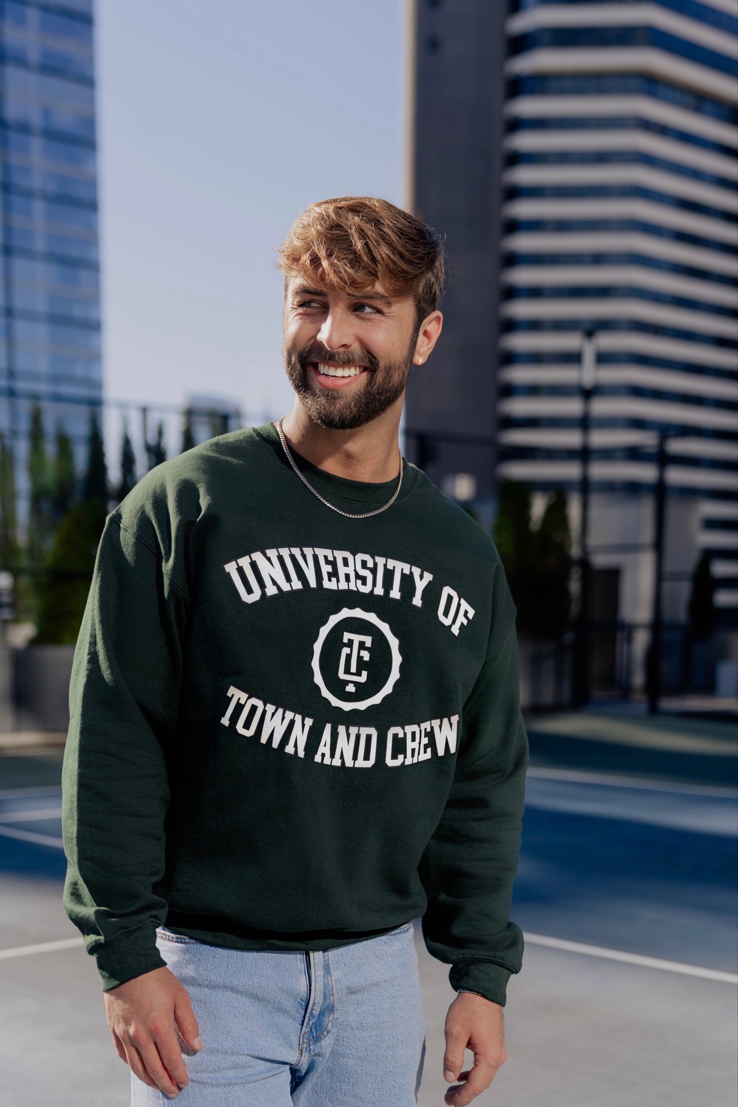 University Crew - Forest Green